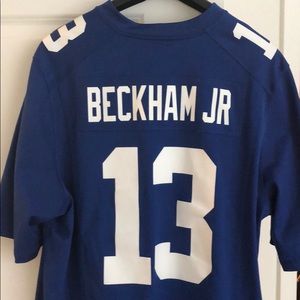 Used NFL Giants Odell Beckham Jr jersey Large
